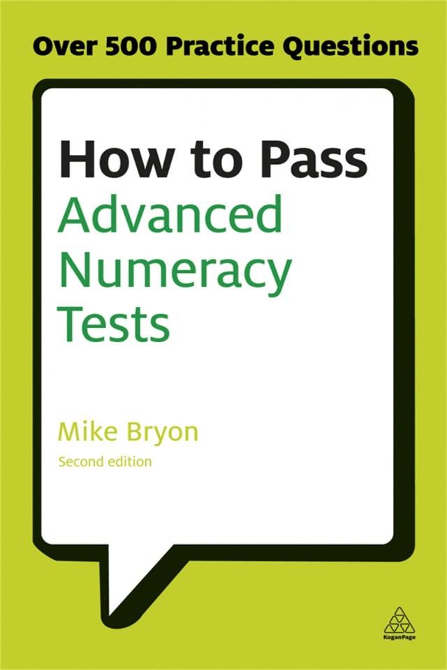 How to Pass Advanced Numeracy Tests | Kogan Page
